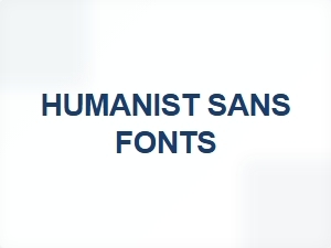 Humanist Sans Fonts Like Helvetica for Branding